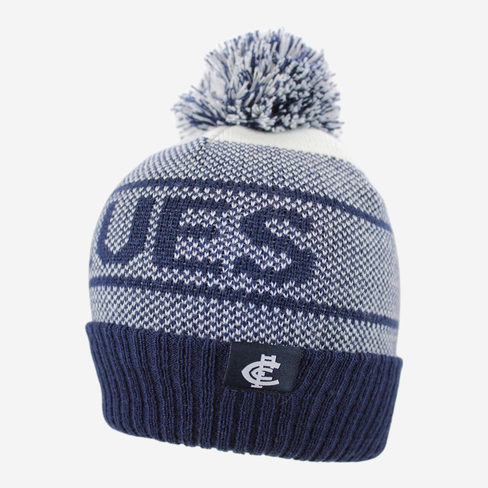 Carlton Blues Intercept Beanie