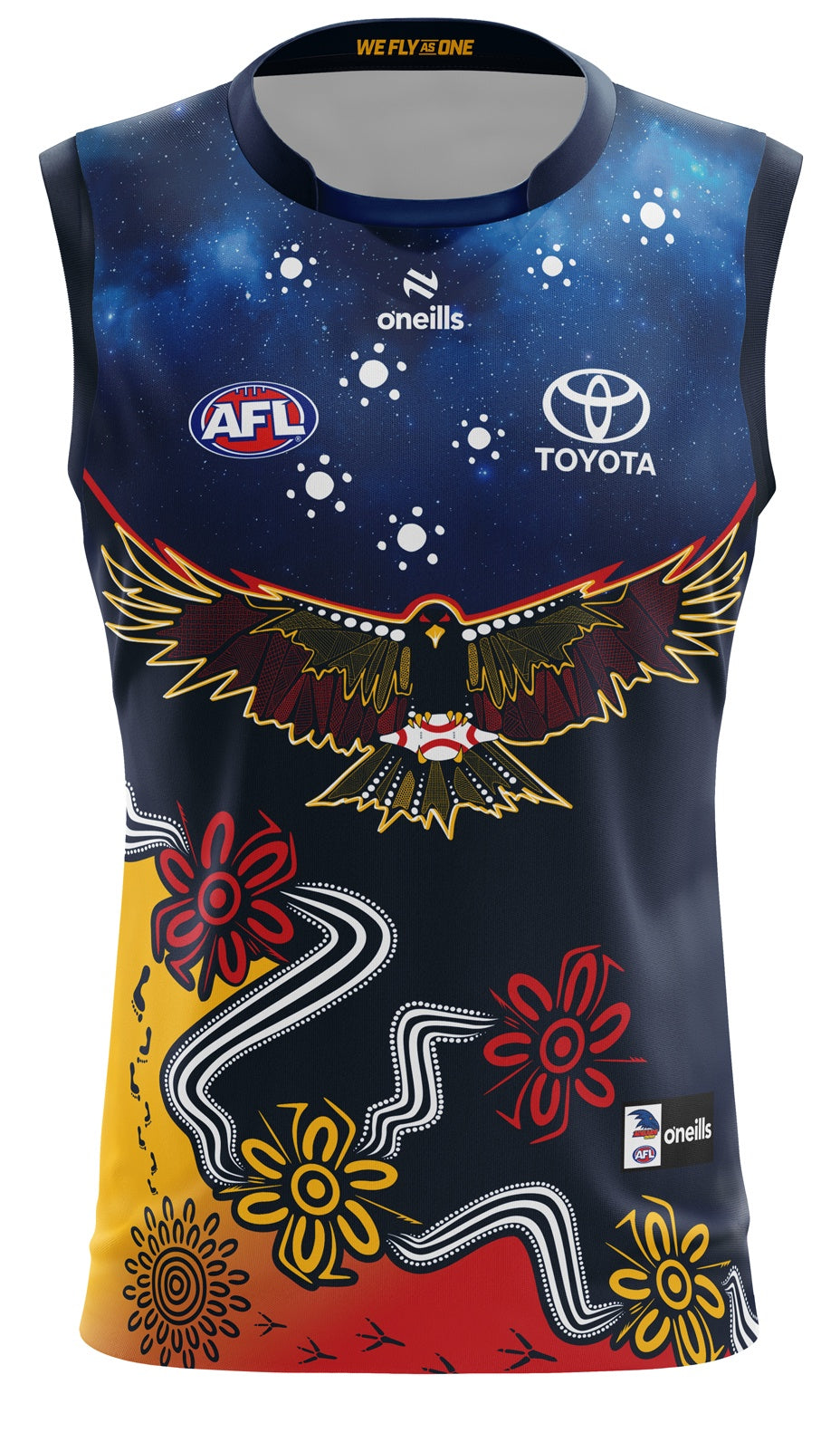 Adelaide Crows 2024 Youth Indigenous Guernsey
