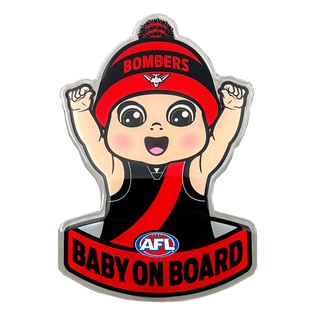 Essendon Bombers - Baby On Board Decal