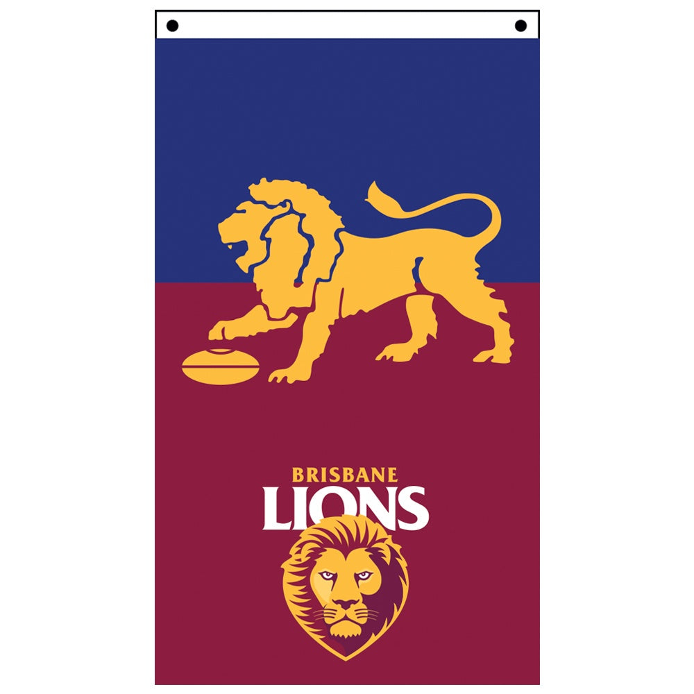 Brisbane Lions Supporter Flag