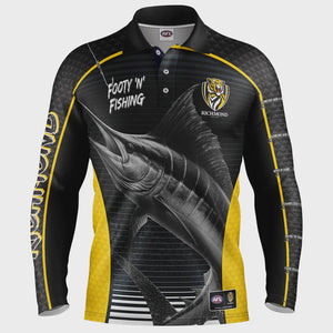 Richmond Tigers Youth Footy N Fishing Shirt