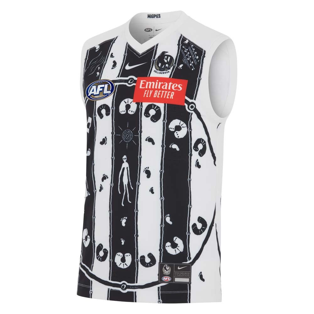 Collingwood Magpies 2024 Indigenous Guernsey