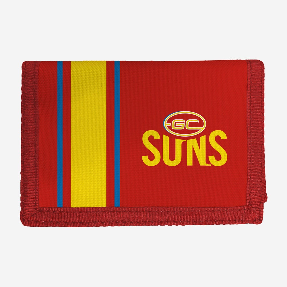 Gold Coast Suns Supporter Velcro   Wallet