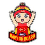 Gold Coast Suns - Baby On Board Decal