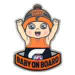 Greater Western Sydney Giants - Baby On Board Decal