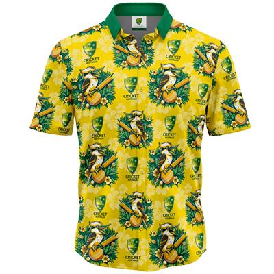 Cricket Australia "Burra" Hawaiian Shirt