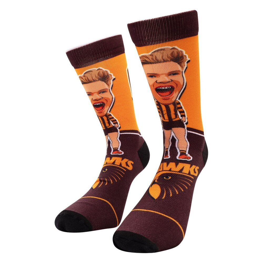 Hawthorn Hawks Player Socks - James Sicily