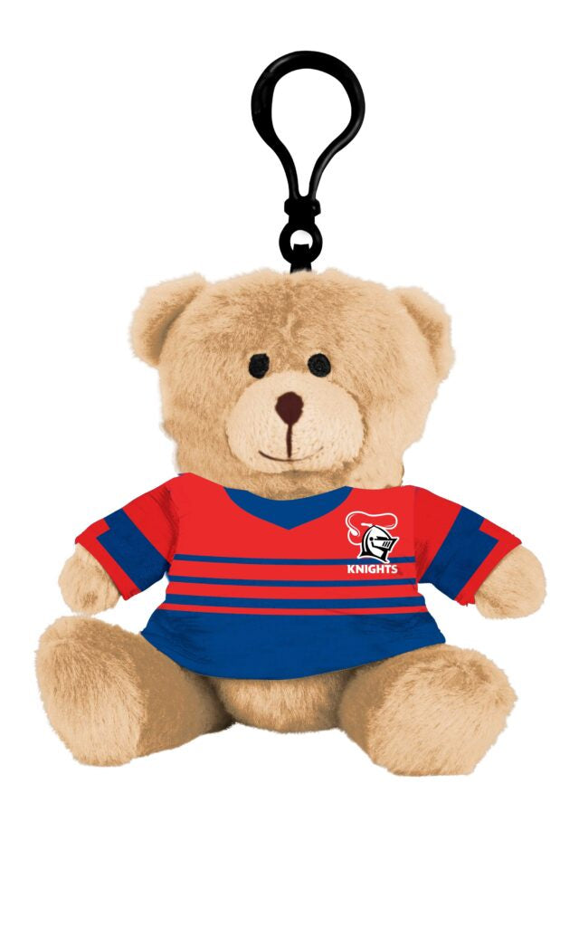 Newcastle Knights Teddy Bag Clip