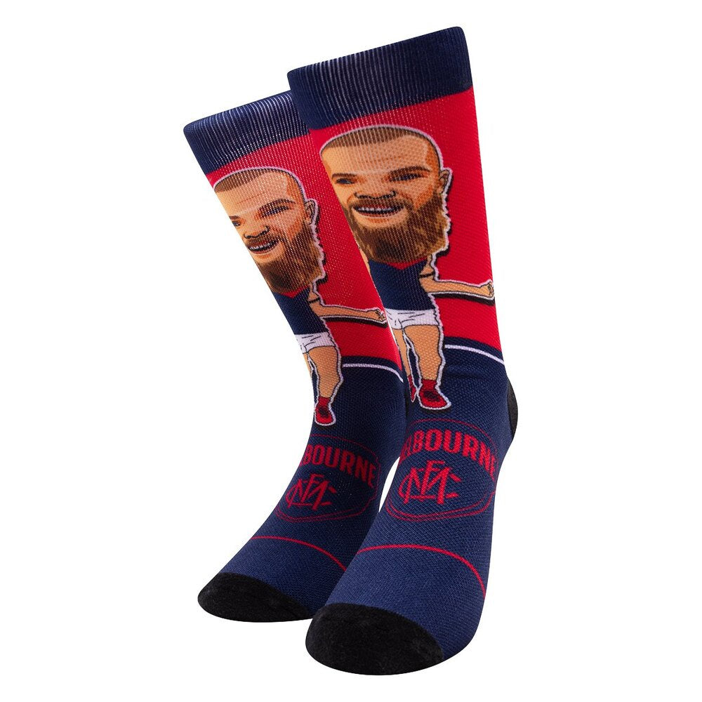 Melbourne Demons Player Socks - Max Gawn