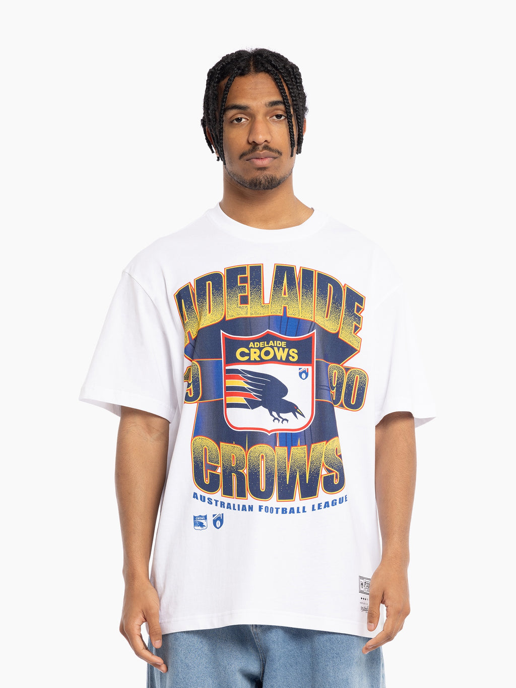 Adelaide Crows Mitchell & Ness Bust Out Tee