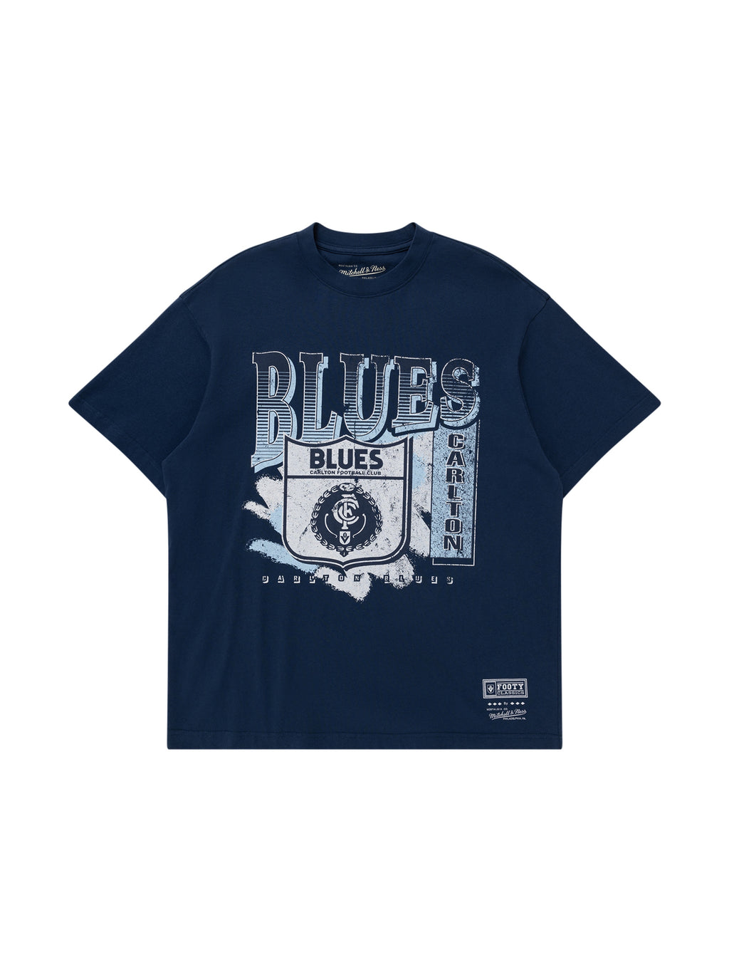 Carlton Blues Mitchell & Ness Youth Abstract Logo Tee