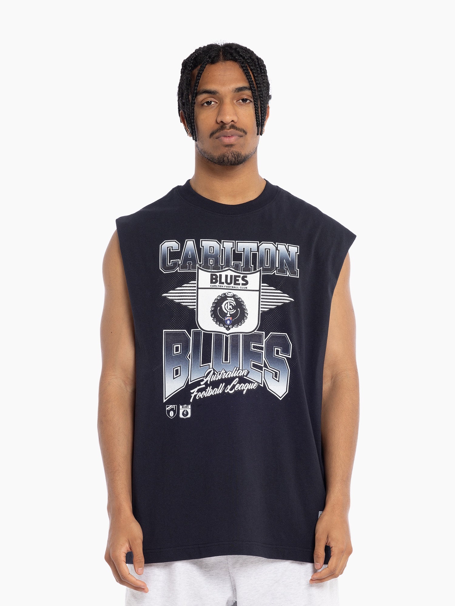 Carlton Blues Mitchell & Ness Muscle Tank