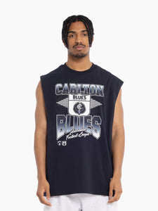 Carlton Blues Mitchell & Ness Muscle Tank