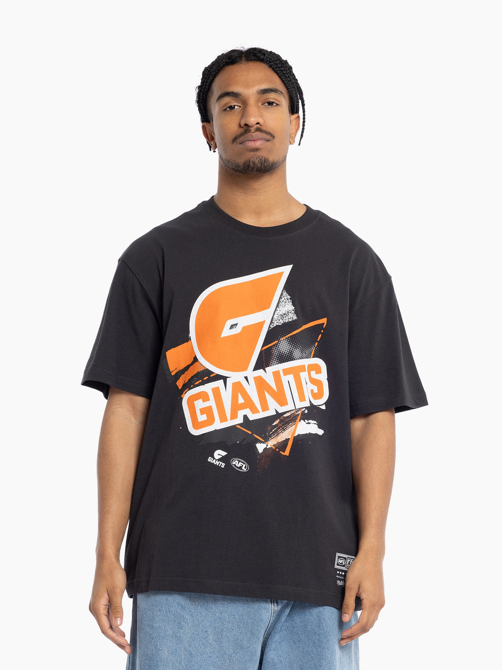 Greater Western Sydney Giants Mitchell & Ness AbstractTee