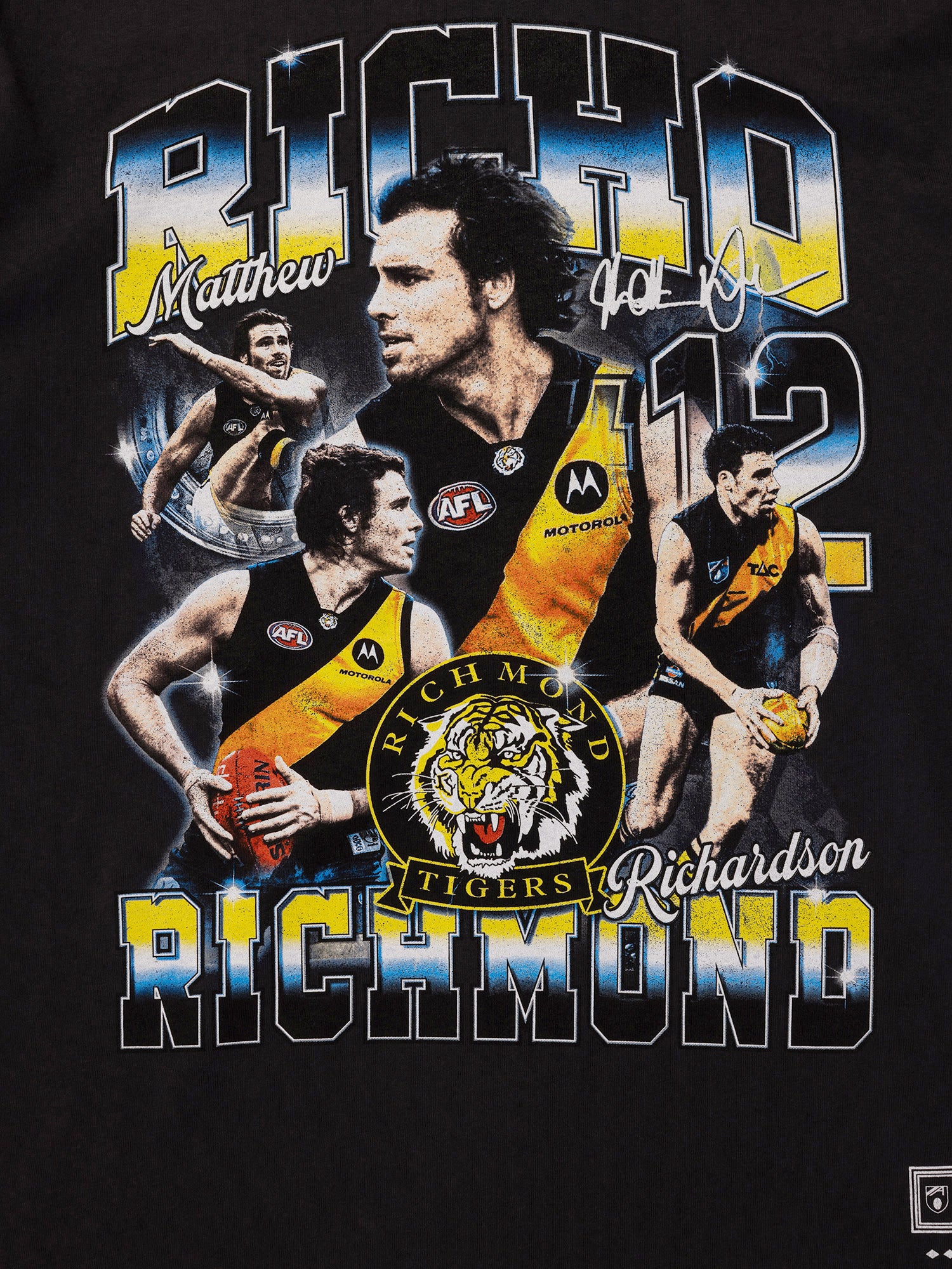 Richmond Tigers - Mitchell & Ness Icon Tee - Matthew Richardson