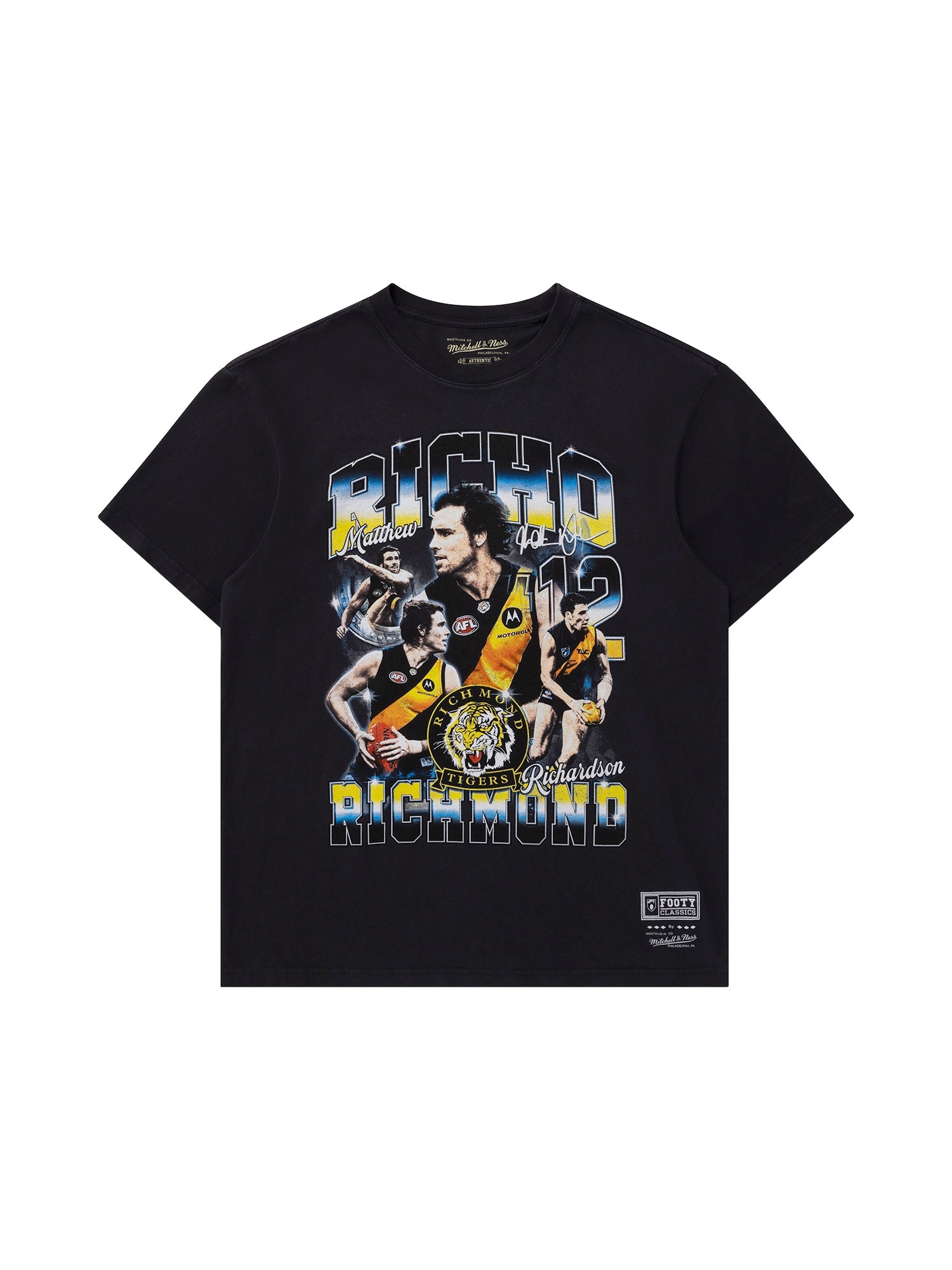 Richmond Tigers - Mitchell & Ness Icon Tee - Matthew Richardson