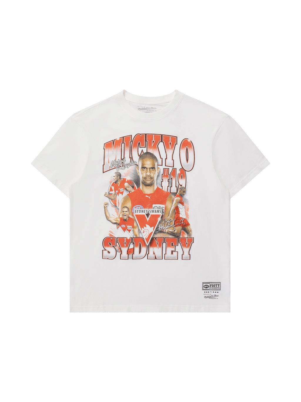 Sydney Swans - Mitchell & Ness Icon Tee - Micheal O'Loughlin