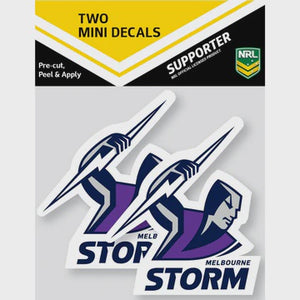 Melbourne Storm 2 Mini Decals