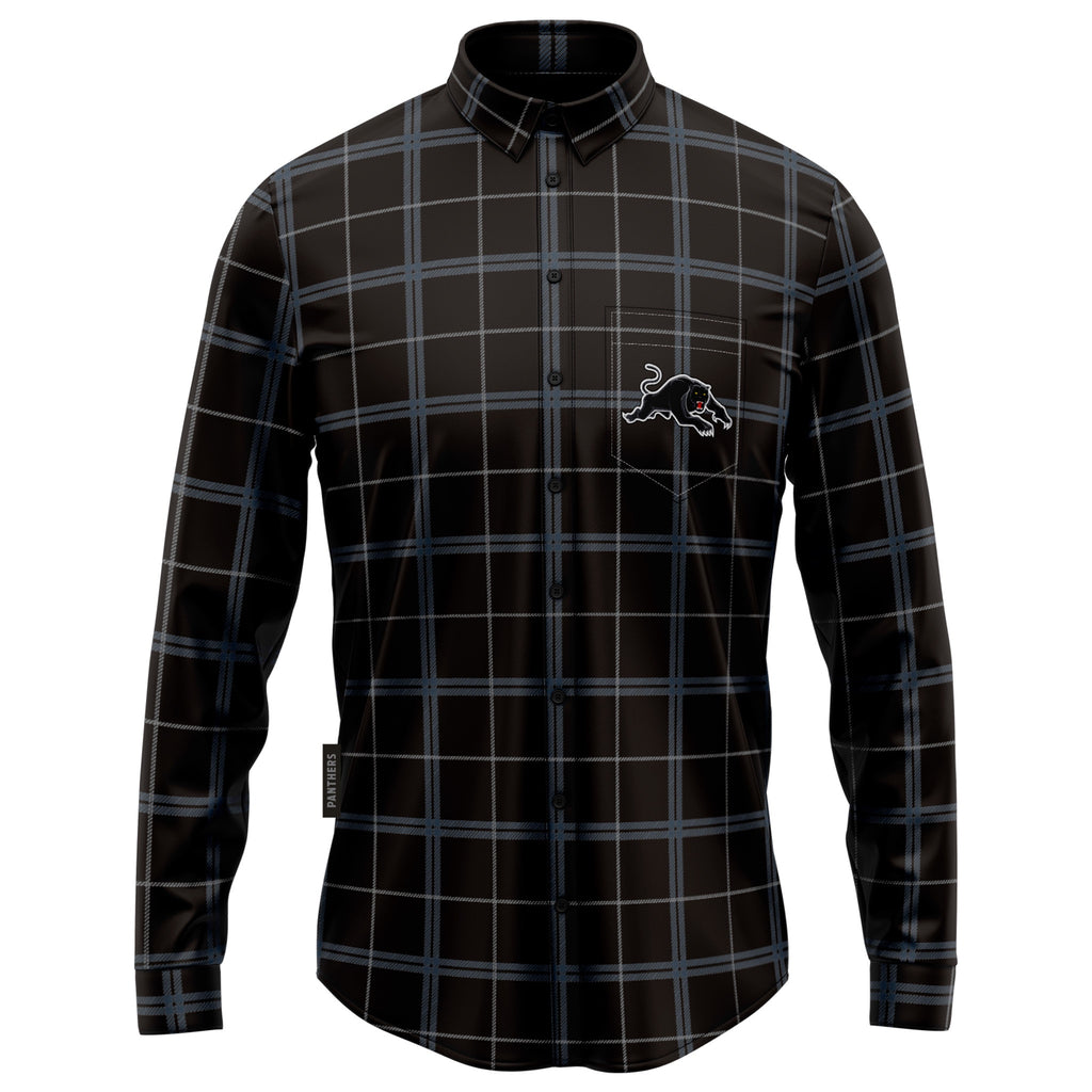 Penrith Panthers Mustang Flannel Shirt