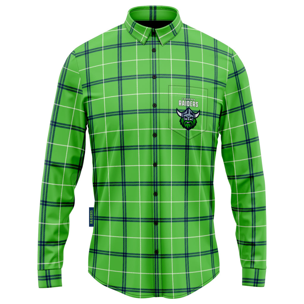 Canberra Raiders Mustang Flannel Shirt