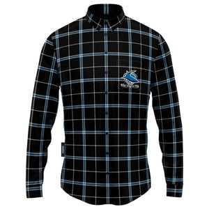 Cronulla Sharks Mustang Flannel Shirt