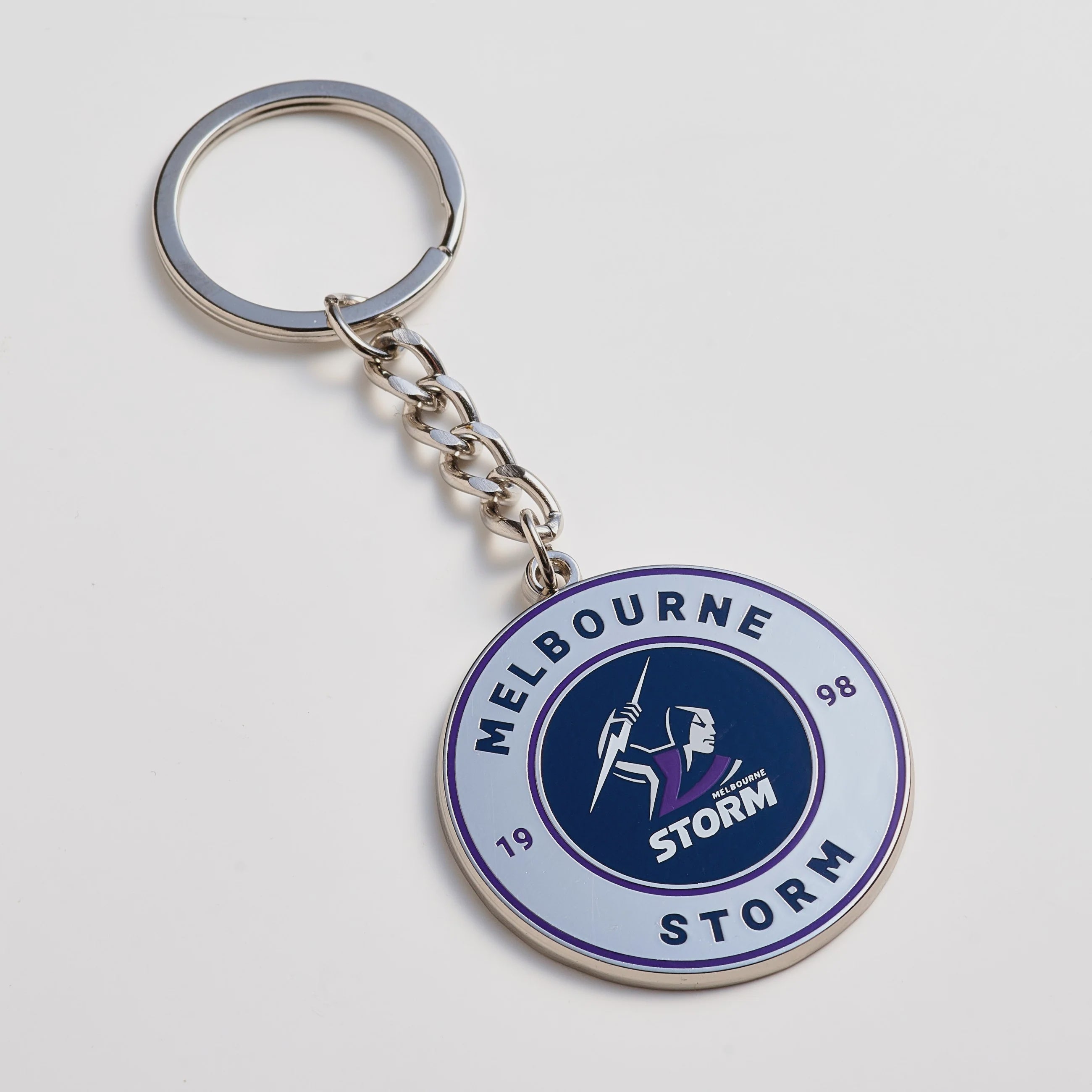 Melbourne Storm  Round Keyring