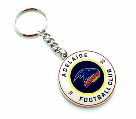 Adelaide Crows Round Keyring- Old Logo