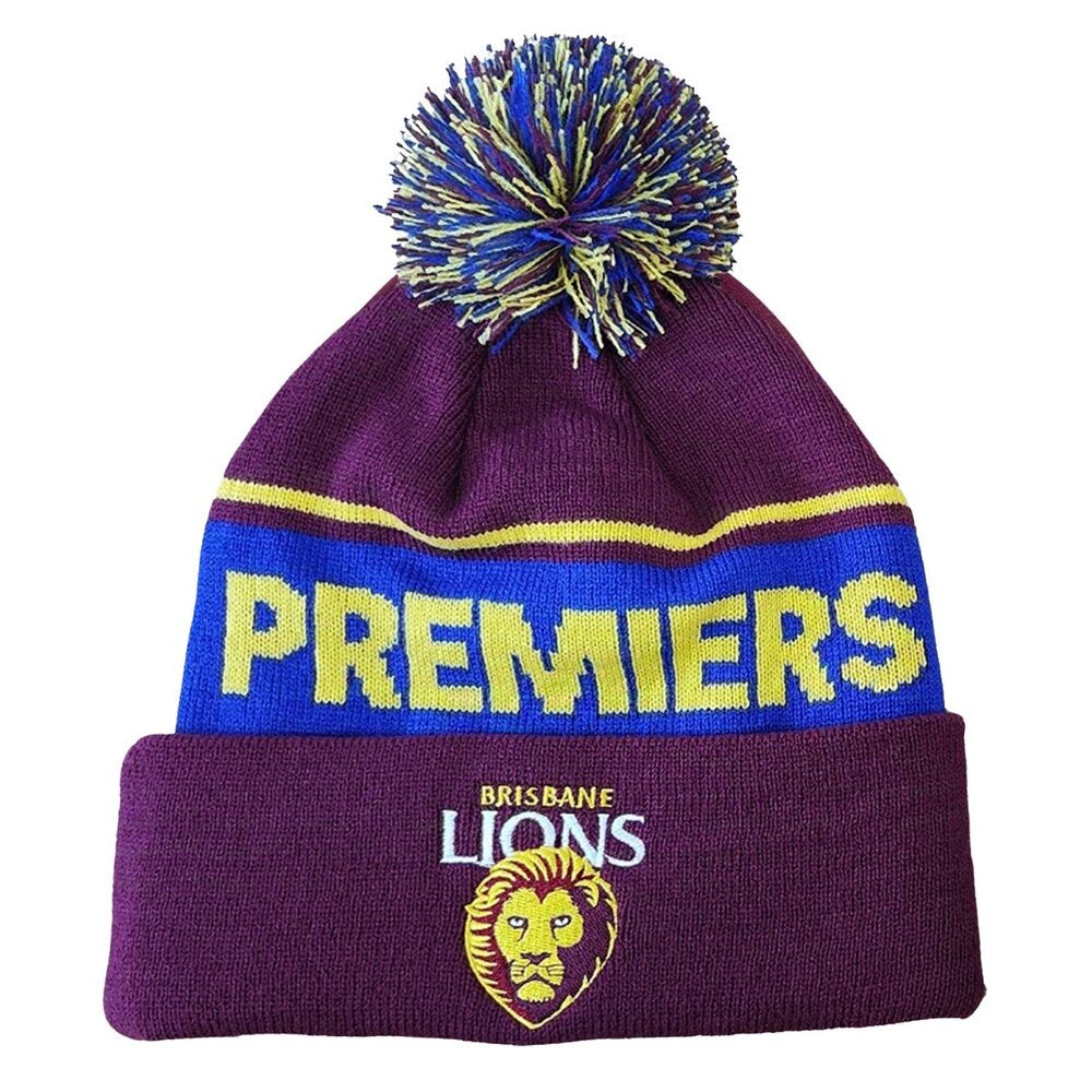 Brisbane Lions 2024 Premiers Beanie