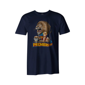 Brisbane Lions 2024 Youth Premiers Tee - Mark Knight