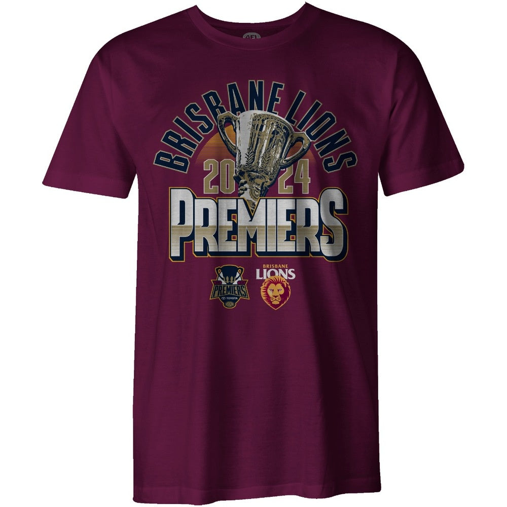 Brisbane Lions 2024 Premiers Trophy Tee - Phase 2