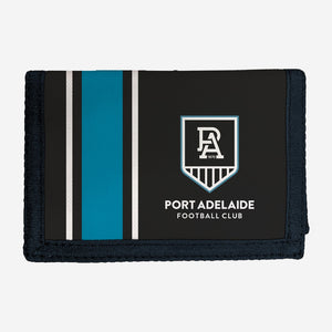 Port Adelaide Power Supporter Velcro Wallet