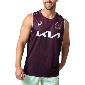 Brisbane Broncos 2025 Training Singlet