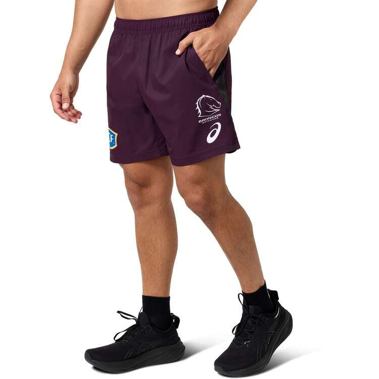 Brisbane Broncos 2025 Training Shorts