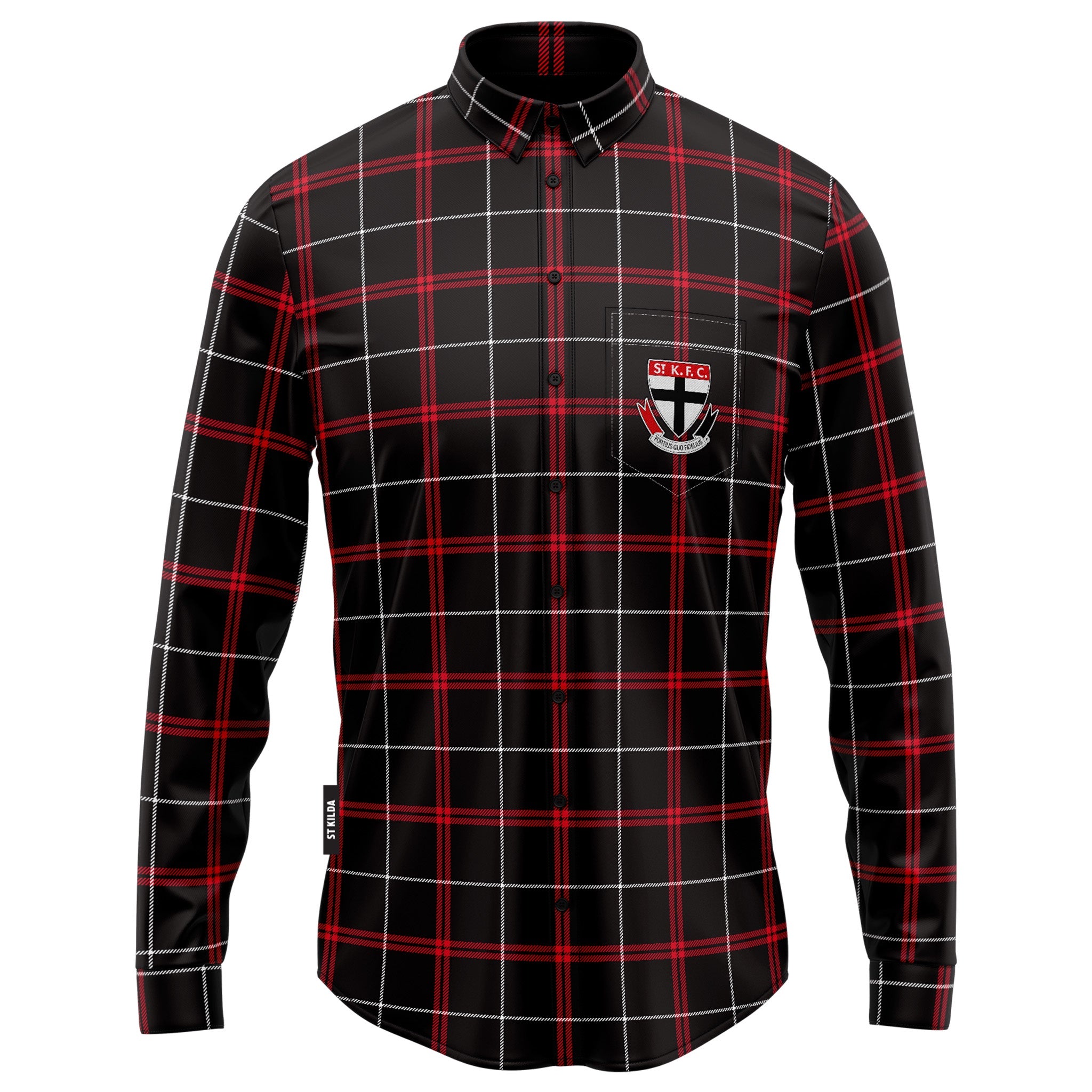 St kilda Saints Mustang Flannel Shirt