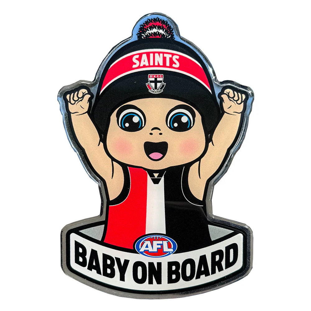 St Kilda Saints - Baby On Board Decal