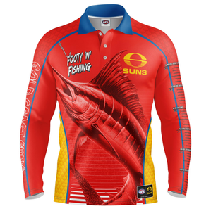 Gold Coast Suns Footy N Fishing Shirt