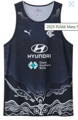 Carlton Blues 2025 Training Singlet