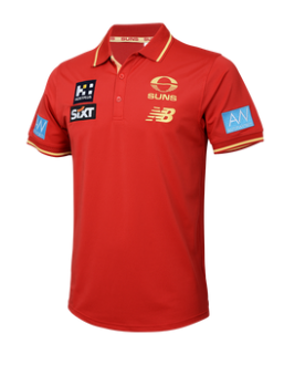 Gold Coast Suns 2025 Media Polo