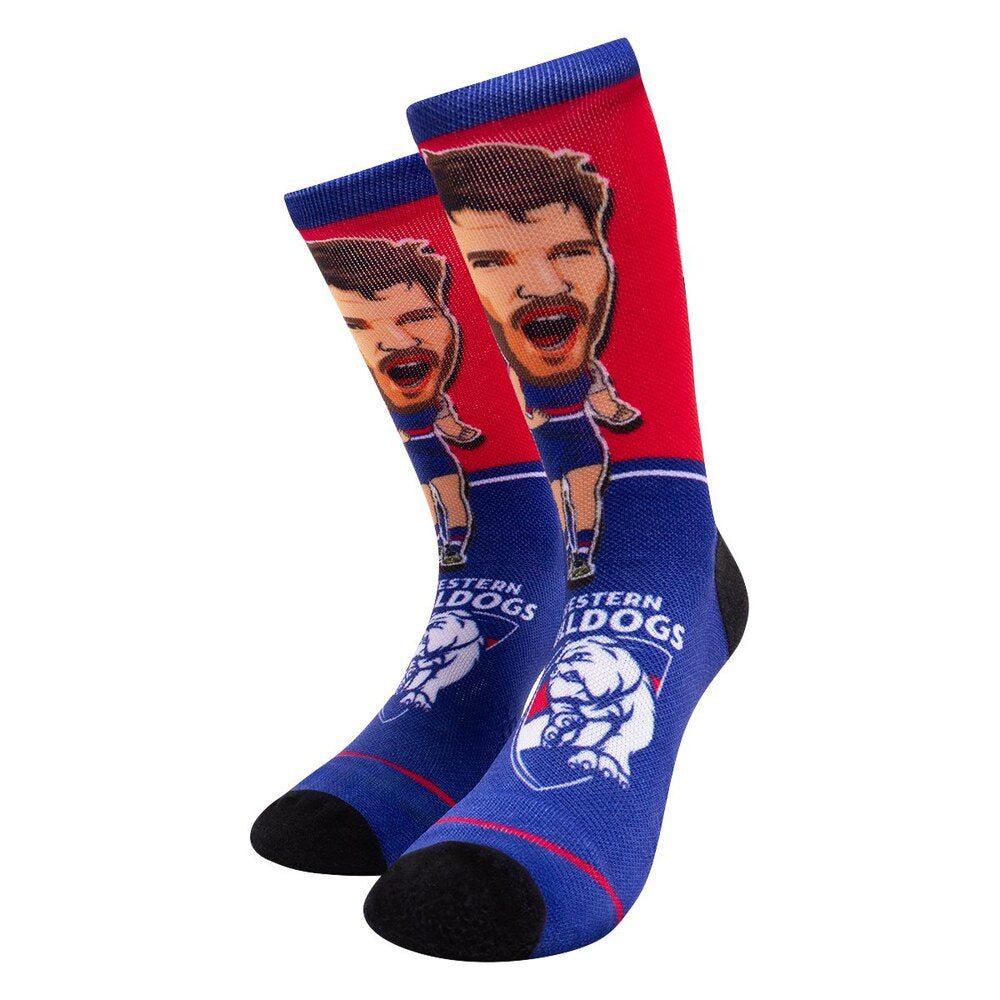 Western Bulldogs Player Socks - Marcus Bontempelli