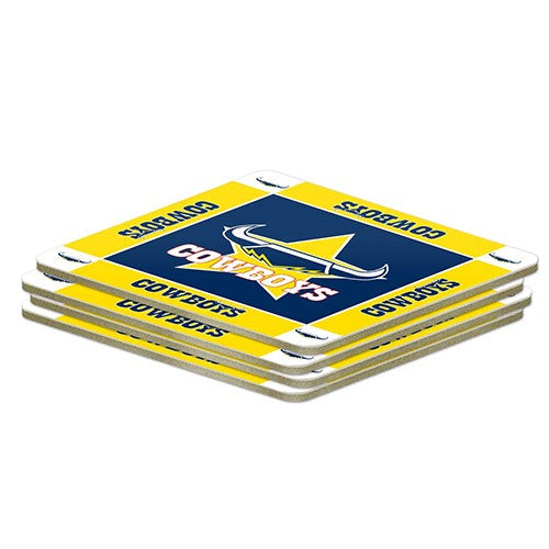 North Queensland Cowboys Set Of 4 Coasters