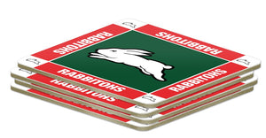 South Sydney Rabbitohs  Set Of 4 Coasters