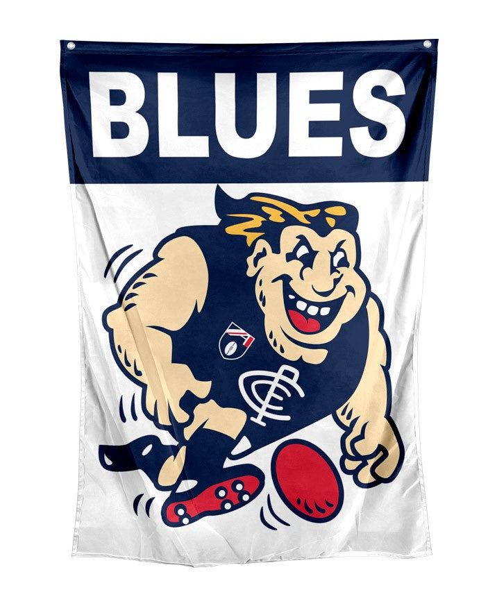 Carlton Blues Retro Wall Flag