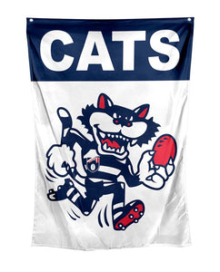 Geelong Cats Retro Wall Flag