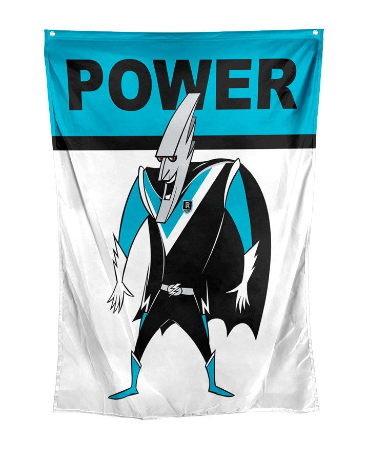 Port Adelaide Power Retro Wall Flag