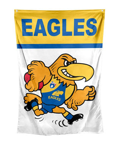 West Coast Eagles Retro Wall Flag