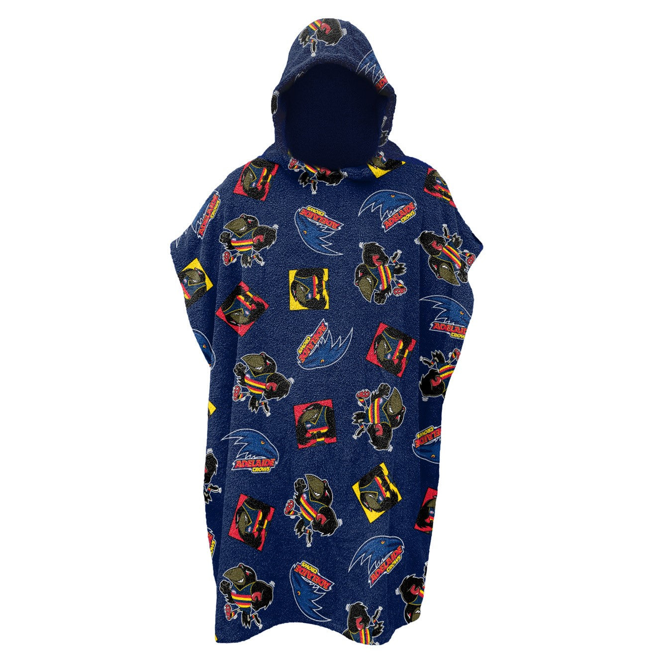 Adelaide Crows Youth Hooded Beach Towel