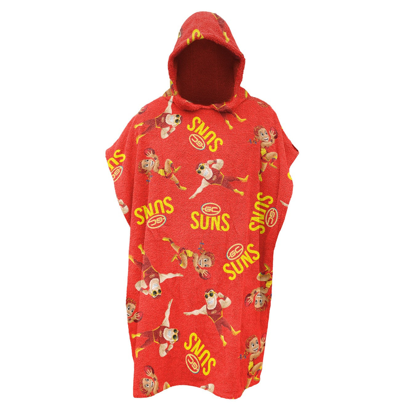 Gold Coast Suns Youth Hooded Beach Towel