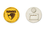 Hawthorn Hawks Bottle Opener Magnet