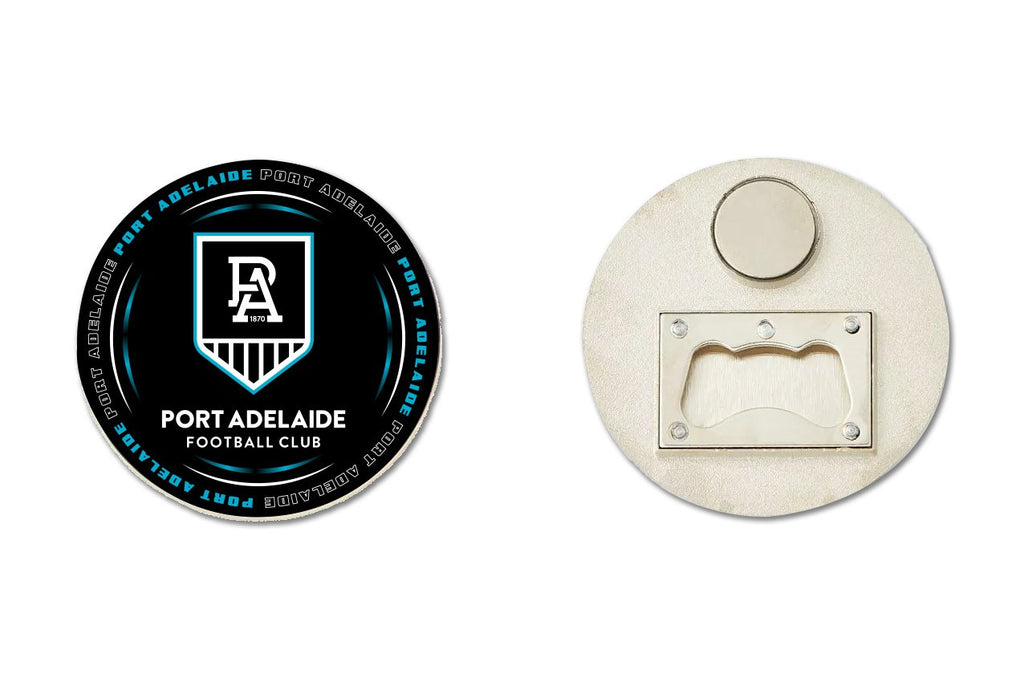 Port Adelaide Power Bottle Opener Magnet