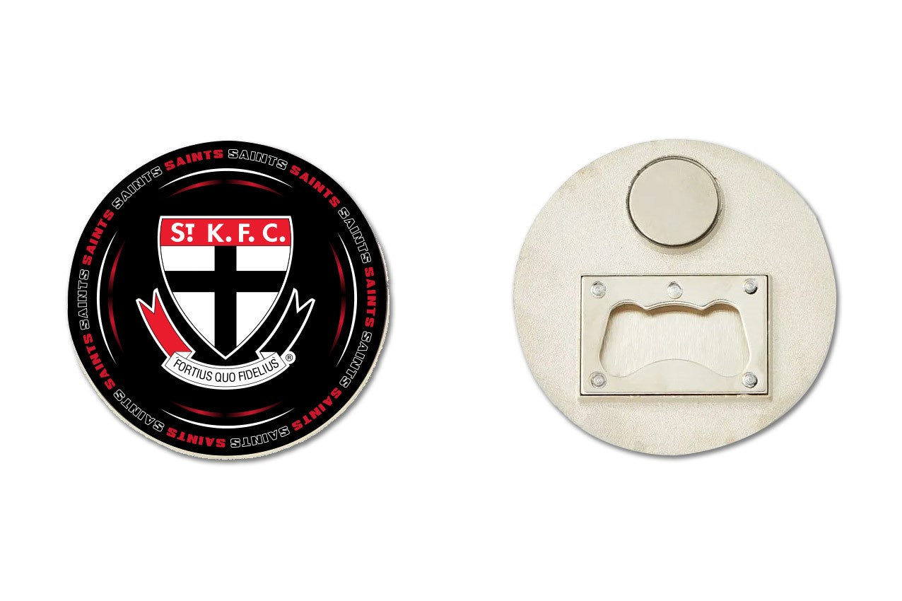 St Kilda Saints Bottle Opener Magnet